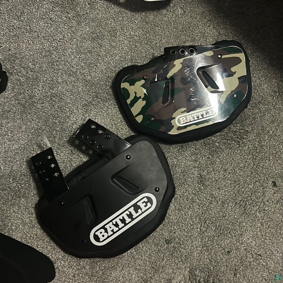 Football back plates